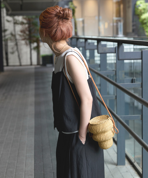 B.C STOCK（ベーセーストック）の「《追加2》《3点セット》手洗い可 / キャミソールスタイル（その他パンツ・レディース・ブルー/ブラック/ネイビー・FREE）」の8枚目の写真