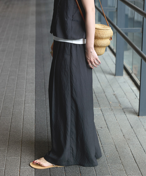 B.C STOCK（ベーセーストック）の「《追加2》《3点セット》手洗い可 / キャミソールスタイル（その他パンツ・レディース・ブルー/ブラック/ネイビー・FREE）」の10枚目の写真