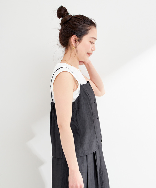 B.C STOCK（ベーセーストック）の「《追加2》《3点セット》手洗い可 / キャミソールスタイル（その他パンツ・レディース・ブルー/ブラック/ネイビー・FREE）」の14枚目の写真