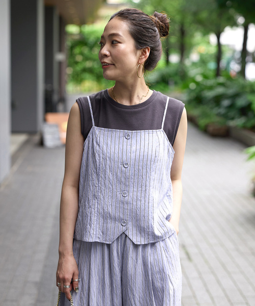 お買い得キャミソールセット 多色 13点 メール便】サテン風キャミソール／tops2132 | DAY CLOSET