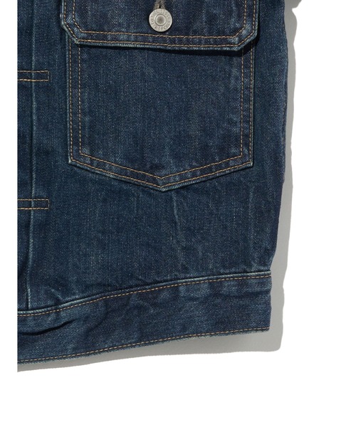 Levi's(リーバイス)の「Levi's/リーバイス BLUETAB(TM) TYPEⅡトラッカージャケット MADE IN JAPAN(デニムジャケット・レディース・インディゴブルー・M/S/XS)」の11枚目の写真