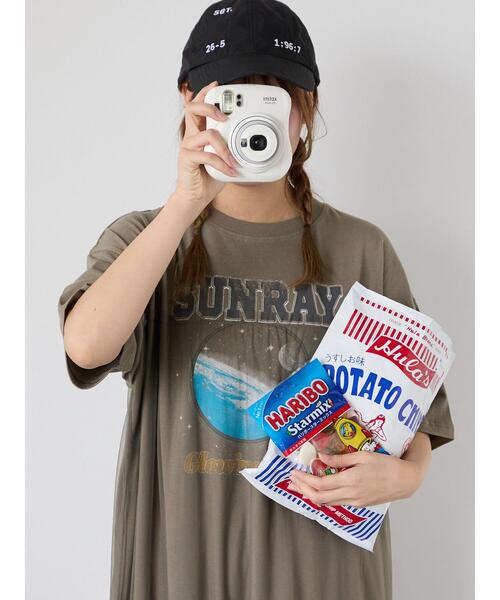 ehka sopo(エヘカソポ)の「リメイク風ワンピース(ワンピース・レディース・モカ/チャコールグレー/オフホワイト・F)」の9枚目の写真