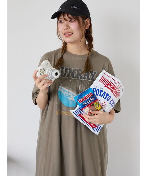 ehka sopo(エヘカソポ)の「リメイク風ワンピース(ワンピース・レディース・モカ/チャコールグレー/オフホワイト・F)」の10枚目の写真