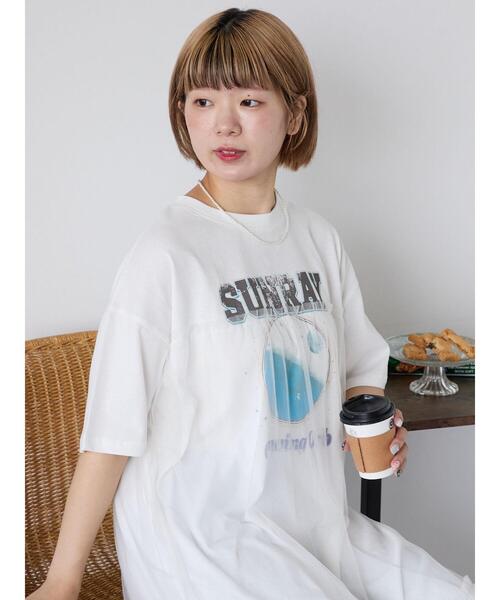 ehka sopo(エヘカソポ)の「リメイク風ワンピース(ワンピース・レディース・モカ/チャコールグレー/オフホワイト・F)」の18枚目の写真