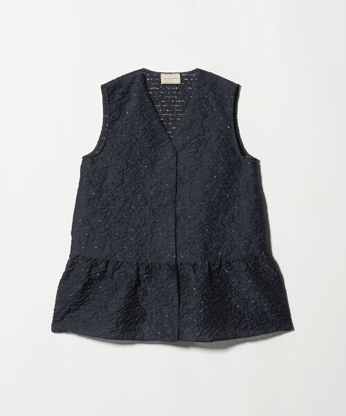 UNITED ARROWS(ユナイテッドアローズ)の「ジャガード ベスト(ベスト・レディース・ブラック/ネイビー・38/36)」の7枚目の写真