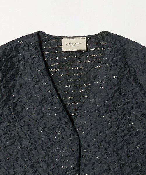 UNITED ARROWS(ユナイテッドアローズ)の「ジャガード ベスト(ベスト・レディース・ブラック/ネイビー・38/36)」の16枚目の写真