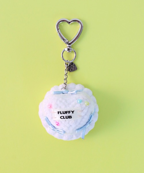 FLUFFY CLUB/フラッフィークラブ＞heart mini cake KEYCHAIN / ハート