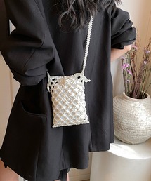 Mignonjour/パールビーズミニショルダー M2811