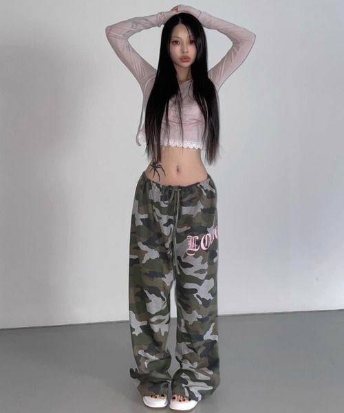 A'GEM/9 × .kom 『.KOM/ドットケーオーエム』 Y2K LOVE カモフラージュ