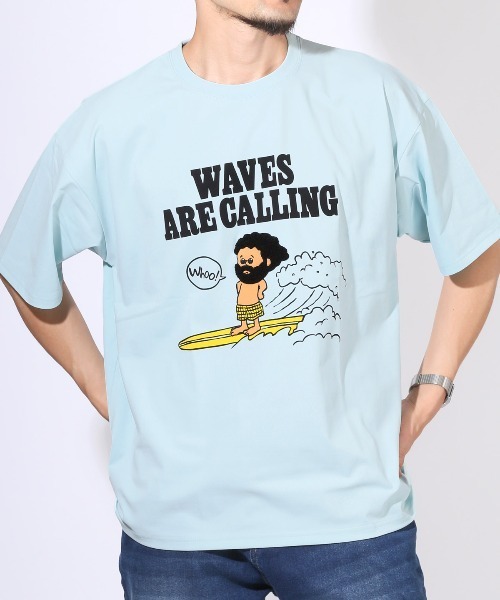 MOJASH(モジャッシュ)オジー刺繍天竺Tシャツ（Tシャツ