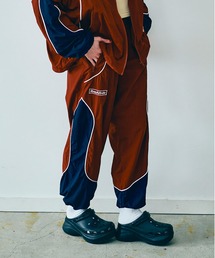 R4382 バイカラートラックパンツ