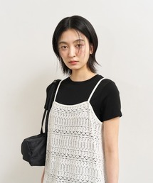 ROOPTOKYO（ループトウキョウ）の「GENERAL IDEA/ジェネラルアイディア crochet long layered knit top チュニックトップス（チュニック）」