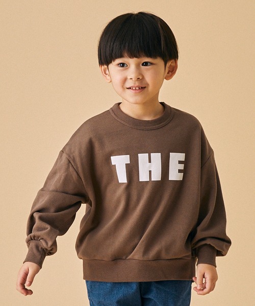 FOV（フォブ）の「FOV/フォブ THE ビッグトレーナー（スウェット・キッズ・アッシュブラウン/ホワイト系その他2/ブラック・XL/L/M/S）」の3枚目の写真