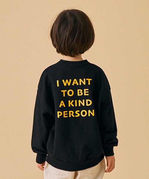 FOV（フォブ）の「FOV/フォブ THE ビッグトレーナー（スウェット・キッズ・アッシュブラウン/ホワイト系その他2/ブラック・XL/L/M/S）」の6枚目の写真