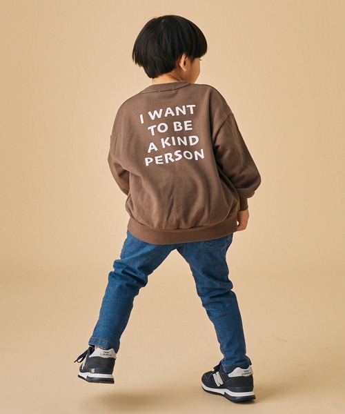 FOV（フォブ）の「FOV/フォブ THE ビッグトレーナー（スウェット・キッズ・アッシュブラウン/ホワイト系その他2/ブラック・XL/L/M/S）」の13枚目の写真