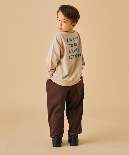 FOV（フォブ）の「FOV/フォブ THE ビッグトレーナー（スウェット・キッズ・アッシュブラウン/ホワイト系その他2/ブラック・XL/L/M/S）」の11枚目の写真