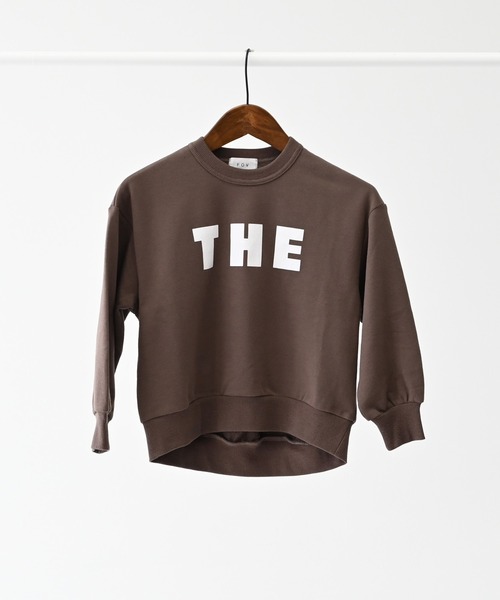 FOV（フォブ）の「FOV/フォブ THE ビッグトレーナー（スウェット・キッズ・アッシュブラウン/ホワイト系その他2/ブラック・XL/L/M/S）」の18枚目の写真