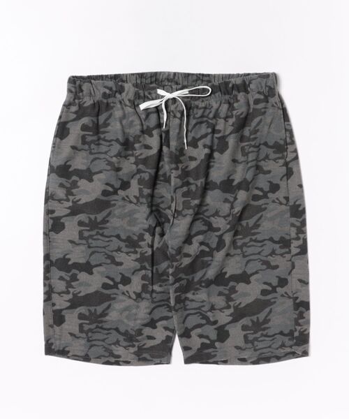 セール】【Sa】ミニ裏毛 総柄ショートパンツ(キングサイズ