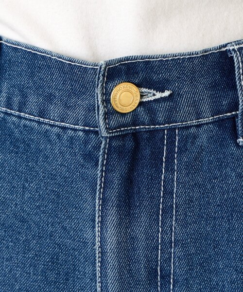 Jena espace merveilleux（ジェナ　エスパスメルヴェイユ）の「【5サイズ展開】【WEB限定】ストレートデニムパンツ（デニムパンツ・レディース・ネイビー/サックスブルー/ブラック・4/0/3/2/1）」の22枚目の写真