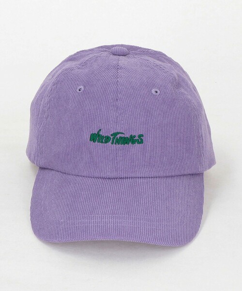 WILD THINGS(ワイルドシングス)の「【別注】<WILD THINGS>コーデュロイ キャップ / キッズ(キャップ・キッズ・グレー系/パープル/ネイビー・FREE)」の6枚目の写真