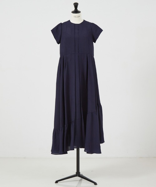 DESIGNWORKS(デザインワークス)の「アシンメトリーヘムワンピース(ワンピース・レディース・パープル・38)」の20枚目の写真