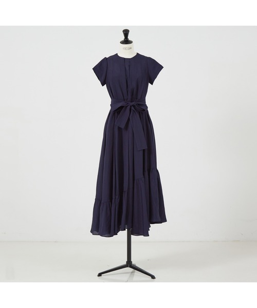 DESIGNWORKS(デザインワークス)の「アシンメトリーヘムワンピース(ワンピース・レディース・パープル・38)」の19枚目の写真