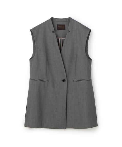 ウーステッドカルゼ キザミカラージレ（ベスト）｜TOMORROWLAND