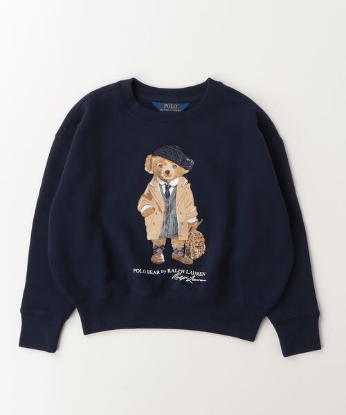 Polo ベア フリース ボクシー スウェットシャツ（スウェット）｜POLO