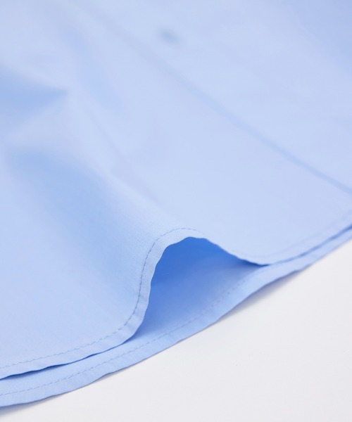 ROPE' PICNIC(ロペピクニック)の「【防シワ】ボウタイ付きレギュラーシャツ(シャツ/ブラウス・レディース・ブルー/オフホワイト/サックスブルー/ネイビー・FREE)」の8枚目の写真