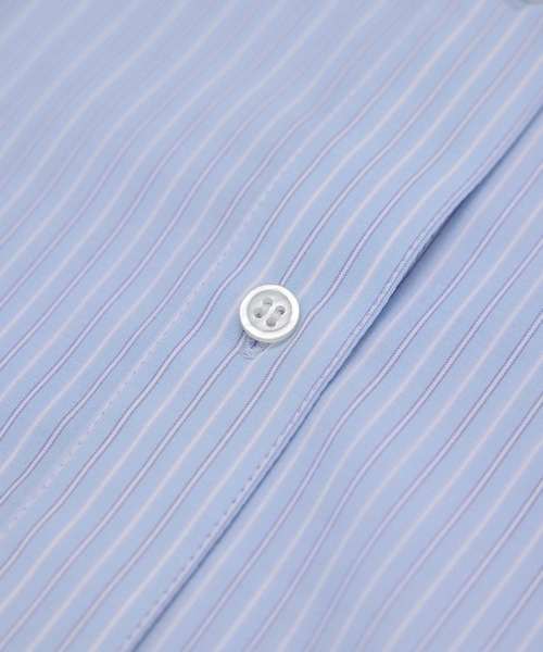 ROPE' PICNIC(ロペピクニック)の「【防シワ】ボウタイ付きレギュラーシャツ(シャツ/ブラウス・レディース・ブルー/オフホワイト/サックスブルー/ネイビー・FREE)」の7枚目の写真