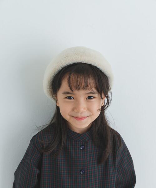 dopタンバリン ❦ベレー帽❦ セール】ショートファーベレー帽(KIDS)（ハンチング/ベレー帽）｜URBAN