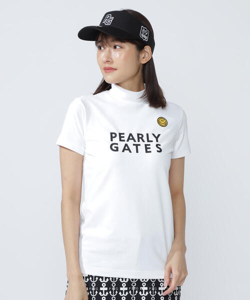 PEARLY GATES】PG is PG ベアカノコ半袖ハイネックカットソー（Tシャツ