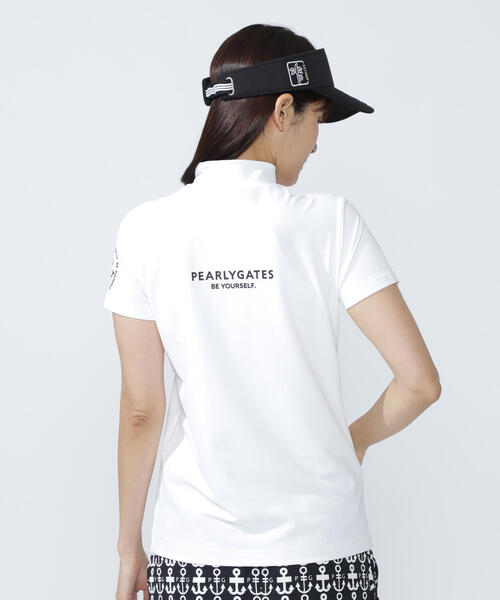 PEARLY GATES】PG is PG ベアカノコ半袖ハイネックカットソー（Tシャツ