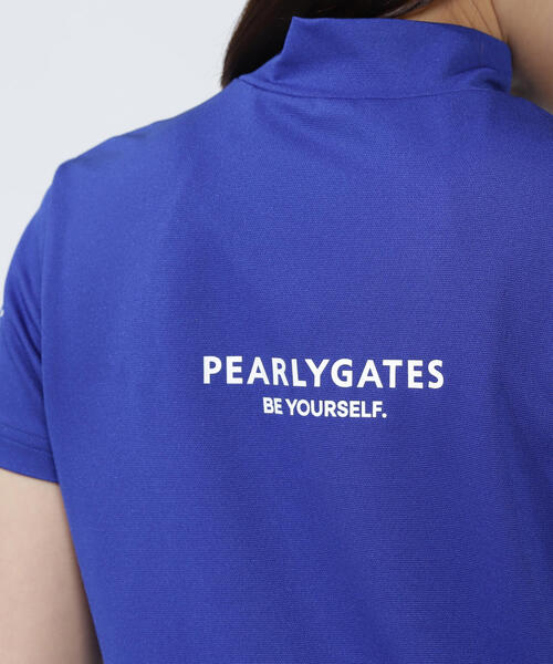 PEARLY GATES】PG is PG ベアカノコ半袖ハイネックカットソー（Tシャツ