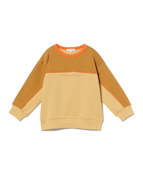 B:MING by BEAMS（ビーミングバイビームス）の「配色 切替 スウェット 2025FW（100～140cm）（スウェット・キッズ・グリーン/イエロー・120/100/140/130/110）」の14枚目の写真