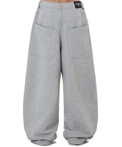 OY（オーワイ）の「『OY/オーワイ』WIDE VOLUME SWEATPANTS/ワイドボリュームスウェットパンツ（スウェットパンツ・レディース・ブラック/グレー・M/L）」の15枚目の写真