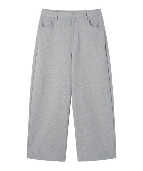 OY（オーワイ）の「『OY/オーワイ』WIDE VOLUME SWEATPANTS/ワイドボリュームスウェットパンツ（スウェットパンツ・レディース・ブラック/グレー・M/L）」の4枚目の写真