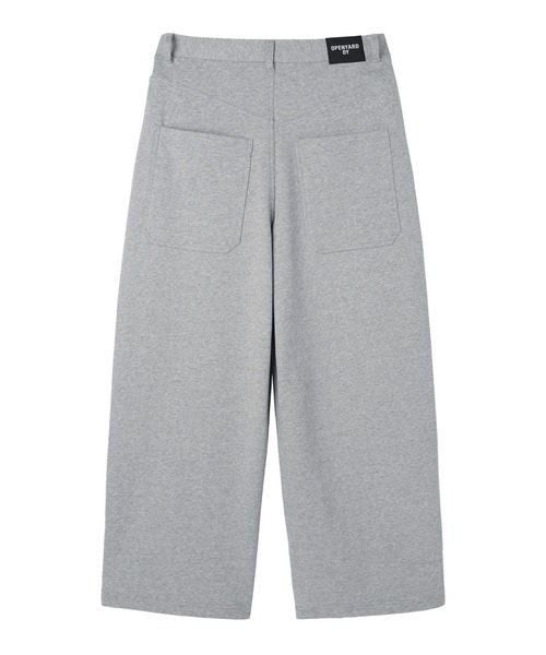 OY（オーワイ）の「『OY/オーワイ』WIDE VOLUME SWEATPANTS/ワイドボリュームスウェットパンツ（スウェットパンツ・レディース・ブラック/グレー・M/L）」の5枚目の写真