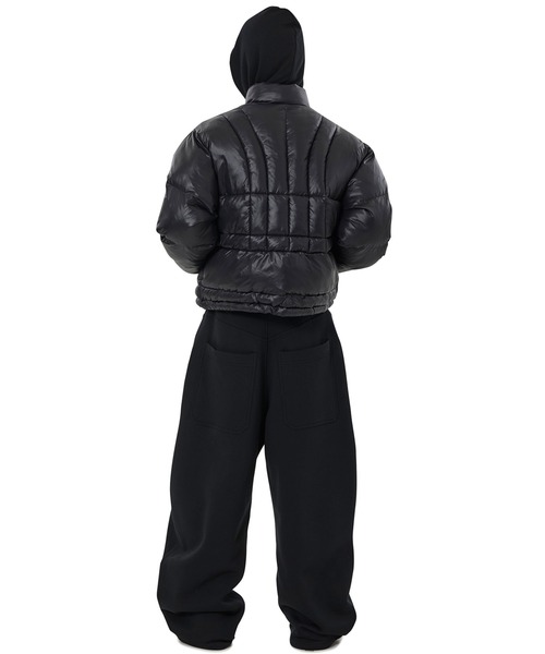 OY（オーワイ）の「『OY/オーワイ』WIDE VOLUME SWEATPANTS/ワイドボリュームスウェットパンツ（スウェットパンツ・レディース・ブラック/グレー・M/L）」の10枚目の写真