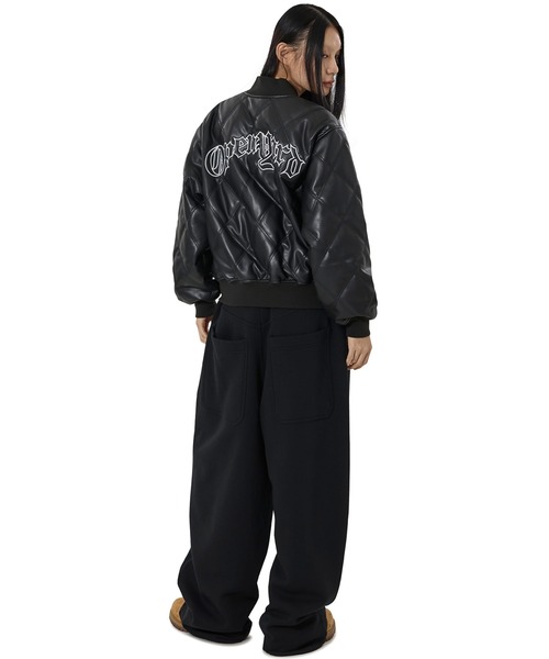 OY（オーワイ）の「『OY/オーワイ』WIDE VOLUME SWEATPANTS/ワイドボリュームスウェットパンツ（スウェットパンツ・レディース・ブラック/グレー・M/L）」の12枚目の写真