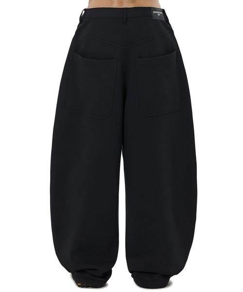 OY（オーワイ）の「『OY/オーワイ』WIDE VOLUME SWEATPANTS/ワイドボリュームスウェットパンツ（スウェットパンツ・レディース・ブラック/グレー・M/L）」の8枚目の写真