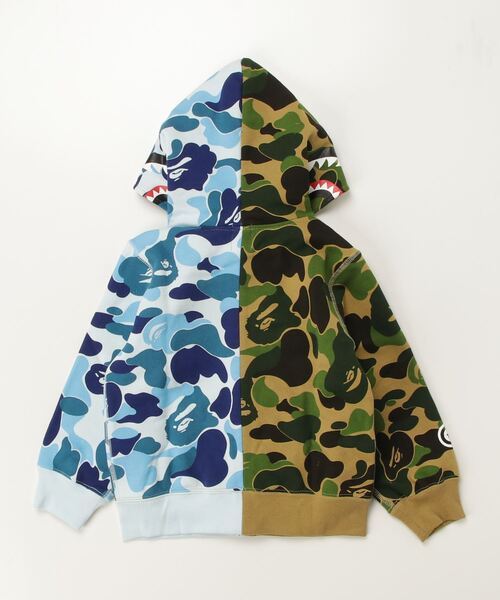BAPE KIDS ピンク カモフラージュ パーカー 110 BAPE KIDS ピンク迷彩