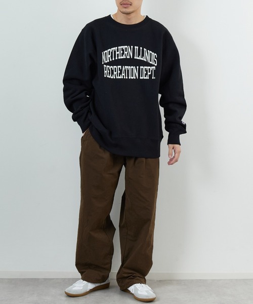 Champion/チャンピオン] リバースウィーブ カレッジロゴプリント