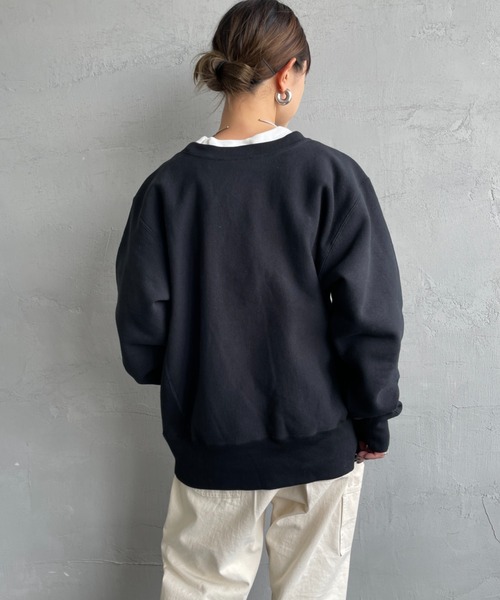 チャンピオン　リバースウィーブスウェット Champion/チャンピオン] リバースウィーブ カレッジロゴプリント