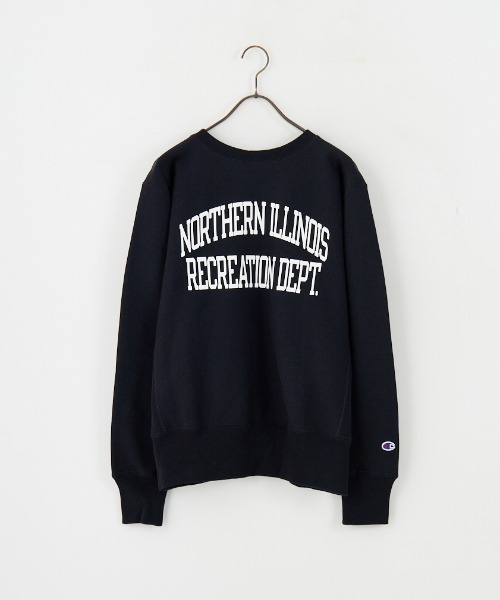 Champion/チャンピオン] リバースウィーブ カレッジロゴプリント