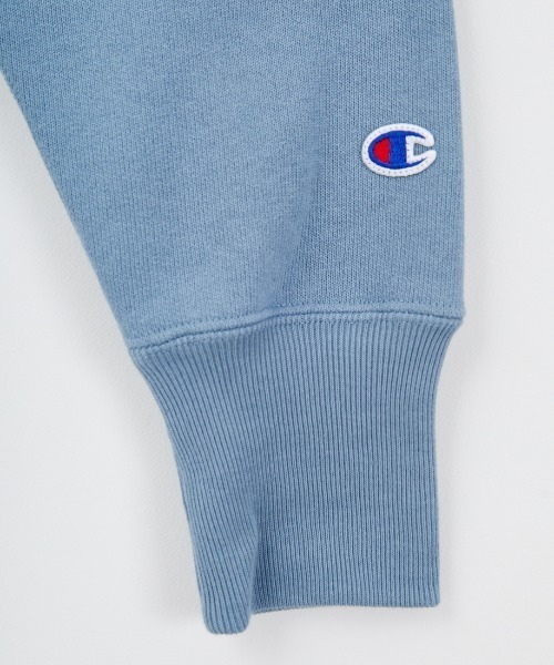 Champion（チャンピオン）の「[Champion/チャンピオン] リバースウィーブ カレッジロゴプリントスウェット（スウェット・レディース・ネイビー/ブラック/ブルー/オートミール・XXL/XL/L）」の22枚目の写真