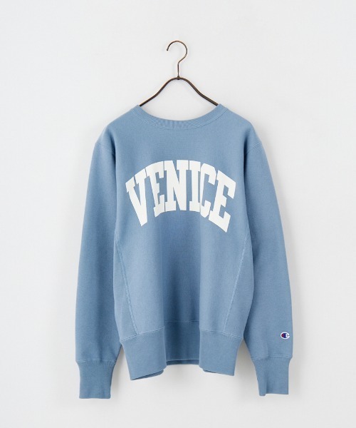USA製 チャンピオン リバースウィーブ カレッジ 2連プリント スウェット Champion トレーナー スウェット 「CHAMPION/チャンピオン」 リバース