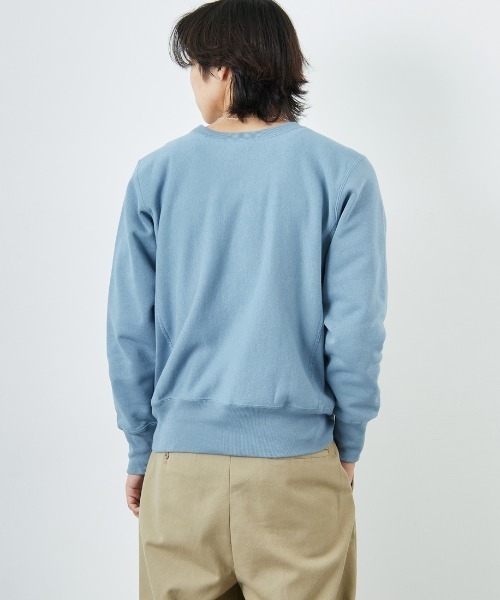 Champion（チャンピオン）の「[Champion/チャンピオン] リバースウィーブ カレッジロゴプリントスウェット（スウェット・レディース・ネイビー/ブラック/ブルー/オートミール・XXL/XL/L）」の12枚目の写真