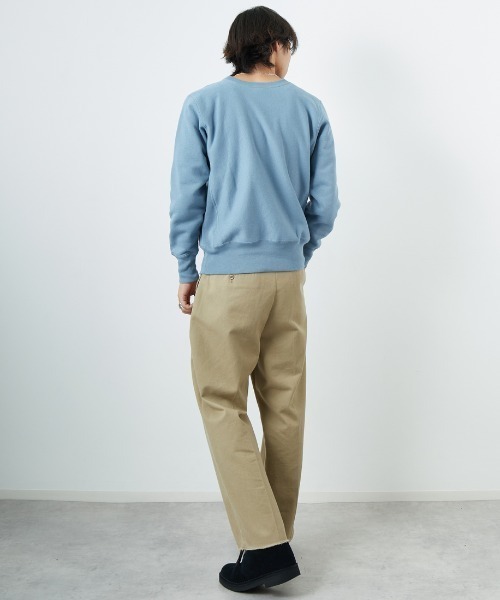 Champion（チャンピオン）の「[Champion/チャンピオン] リバースウィーブ カレッジロゴプリントスウェット（スウェット・レディース・ネイビー/ブラック/ブルー/オートミール・XXL/XL/L）」の15枚目の写真