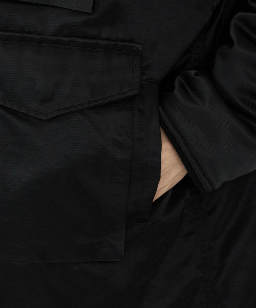 SPIEWAK(スピーワック)の「G-8 WEP ロングジャケット ナイロンオックスフォード/フライトジャケット(ミリタリージャケット・メンズ・グレー/ブラック/セージグリーン・MEDIUM/SMALL/LARGE/X-LARGE)」の13枚目の写真